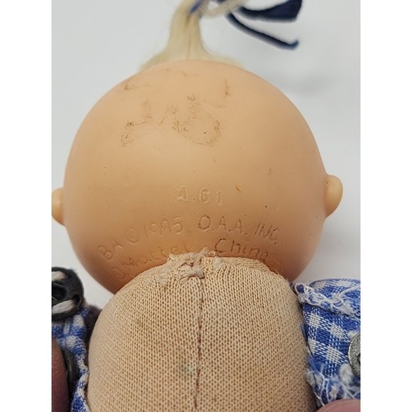 Vintage 1995 Cabbage Patch Babies Mini Dolls With Beautiful Dresses - Picture 10 of 10